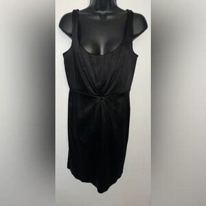 Calvin Klein | Black Satin Sheath Dress